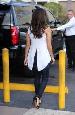 EVA LONGORIA Leaves Cafe Versailles Cuban Restaurant in Miami 03/10/2016