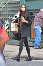 FAMKE JANSSEN Out and About in New York 03/16/2016