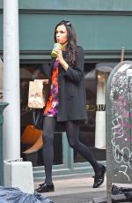 FAMKE JANSSEN Out and About in New York 03/16/2016