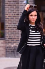 FAMKE JANSSEN Out and About in New York 03/26/2016