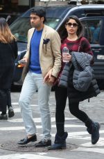 FREIDA PINTO Out and About in New York 03/15/2016