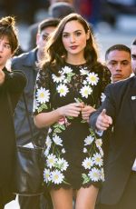 GAL GADOT at Jimmy Kimmel Live! in Hollywood 03/15/2016