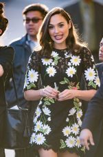 GAL GADOT at Jimmy Kimmel Live! in Hollywood 03/15/2016