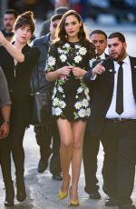 GAL GADOT at Jimmy Kimmel Live! in Hollywood 03/15/2016