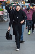 GAL GADOT Out and About in New York 03/20/2016
