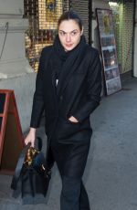 GAL GADOT Out and About in New York 03/20/2016