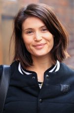 GEMMA ARTERTON Arrives at Apollo Theater in London 03/09/2016