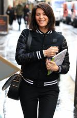 GEMMA ARTERTON Arrives at Apollo Theater in London 03/09/2016