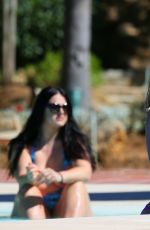 GEMMA ATKINSON in Bikini at a Pool in Marbella, March 2016