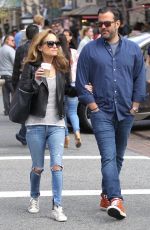 GIADA DE LAURENTIIS Shopping at The Grove in Los Angeles 03/13/2016