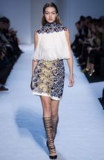 GIG HADID at Giambattista Valli Fashion Show in Paris 03/07/2016