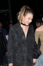 GIGI and BELLA HADID Leaves Nice Guy in West Hollywood 03/19/2016