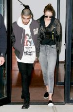GIGI HADID and Zayn Malik Out in New York 03/26/2016