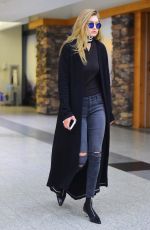 GIGI HADID Arrives at JFK Airport in New York 03/24/2016