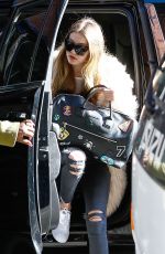 GIGI HADID Arrives at Milk Studios in New York 03/18/2016