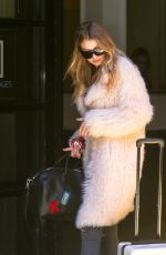 GIGI HADID Arrives at Milk Studios in New York 03/18/2016