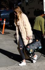 GIGI HADID Arrives at Milk Studios in New York 03/18/2016