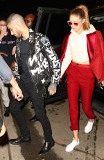 GIGI HADID at Album Release Party in New York 03/25/2016