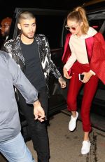 GIGI HADID at Album Release Party in New York 03/25/2016