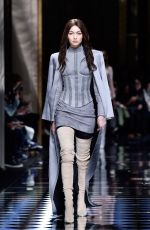 GIGI HADID at Balmani Fashion Show in Paris 03/03/2016