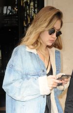 GIGI HADID Leaves Her Hotel in Paris 03/06/2016