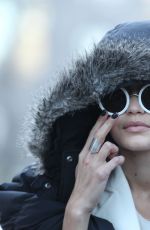 GIGI HADID on the Set of a Maybelline Photoshoot in New York 03/30/2016