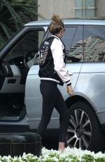 GIGI HADID Out and About in Los Angeles 03/20/2016