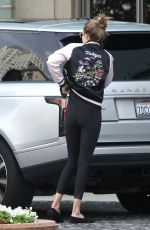 GIGI HADID Out and About in Los Angeles 03/20/2016