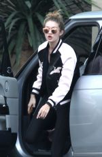GIGI HADID Out and About in Los Angeles 03/20/2016