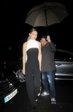 GIGI HADID Out for Dinner in Paris 03/04/2016