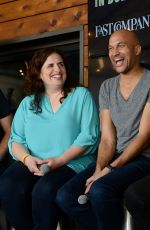 GILLIAN JACOBS at Fast Company Grill at 2016 SXSW in Austin 03/13/2016