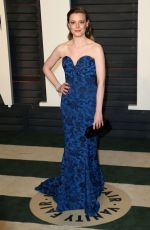 GILLIAN JACOBS at Vanity Fair Oscar 2016 Party in Beverly Hills 02/28/2016