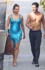 GINGER ZEE at Dancing with the Stars Rehersal in Hollywood 03/22/2016