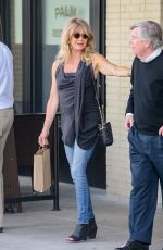 GOLDIE HAWN Out and About in Los Angeles 03/09/2016