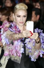 GWEN STEFANI at 2016 Tokyo Fashion Week 03/14/2016