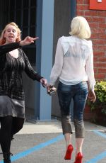 GWEN STEFANI Out and About in Culver City 03/04/2016