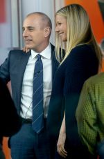 GWYNETH PALTROW at Today Show in New York 03/04/2016