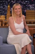 GWYNETH PALTROW at Tonight Show with Jimmy Fallon in New York 03/04/2016