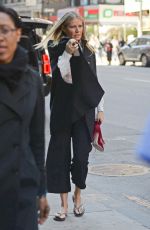 GWYNETH PALTROW Out and About in New York 003/18/2016