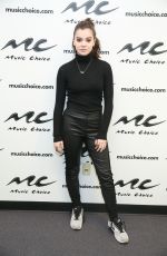 HAILEE STEINFELD at Music choice in New York 03/03/2016