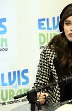 HAILEE STEINFELD at The Elvis Duran Z100 Morning Show in New York 03/03/2016