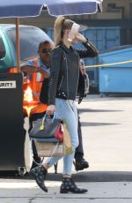 HAILEY BALDWIN at a Starbucks in Beverly Hills 03/01/2016