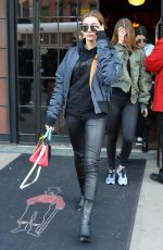HAILEY BALDWIN Leaves The Bowery Hotel in New York 03/29/2016
