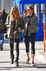 HAILEY BALDWIN Out and About in New York 03/11/2016