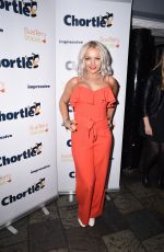 HANNAH SPEARRITT at Chortle Comedy Awards 2016 in London 03/22/2016