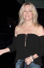 HEATHER LOCKLEAR Arrives at Madeo Restaurant in Los Angeles 03/10/2016