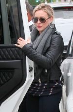 HILARY DUFF Out and About in Los Angeles 03/05/2016