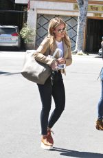 HILARY DUFF Out and About in Los Angeles 03/24/2016