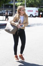 HILARY DUFF Out and About in Los Angeles 03/24/2016