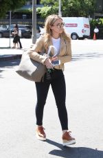 HILARY DUFF Out and About in Los Angeles 03/24/2016